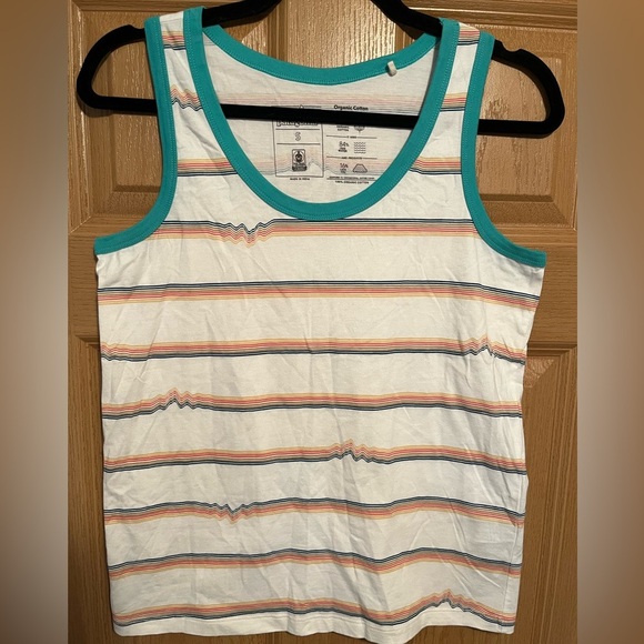 Patagonia Women's Ridge Rise Stripe Repeat Organic Tank - Picture 1 of 7
